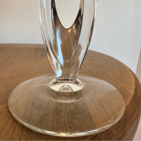 SOLD- Set Of Two Libbey 8883 Omega Martini Glasses Cocktail Open Loop Stem - Picture 7 of 9